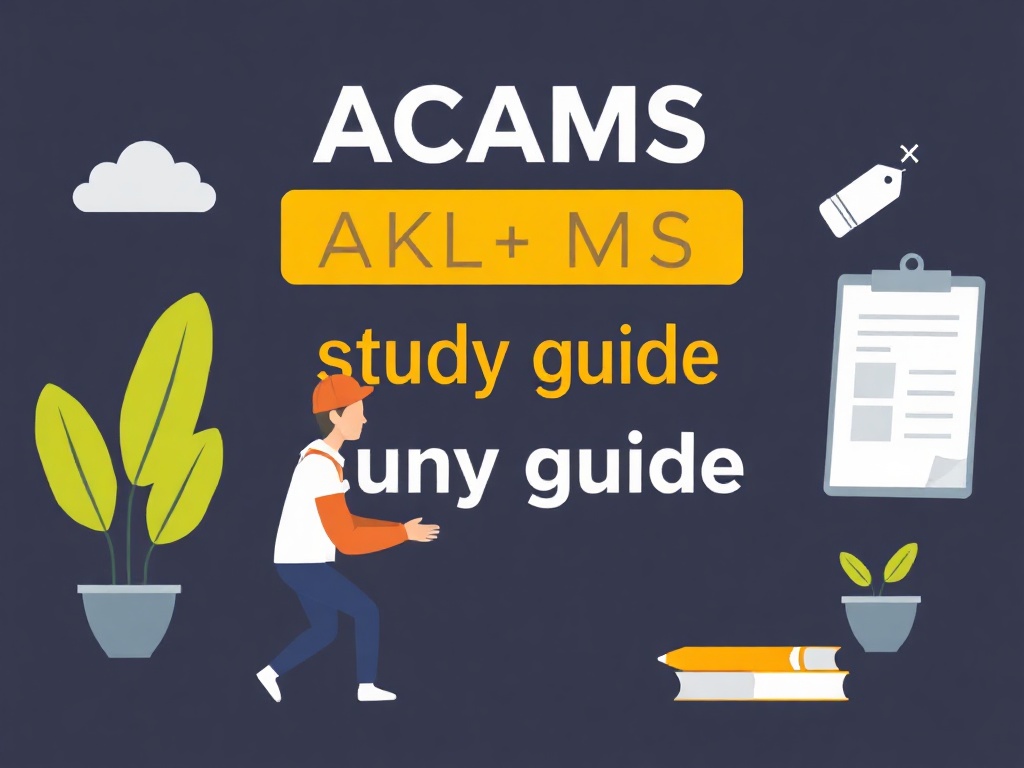 The Ultimate ACAMS Study Guide for AML Professionals: Mastering Anti-Money Laundering Compliance